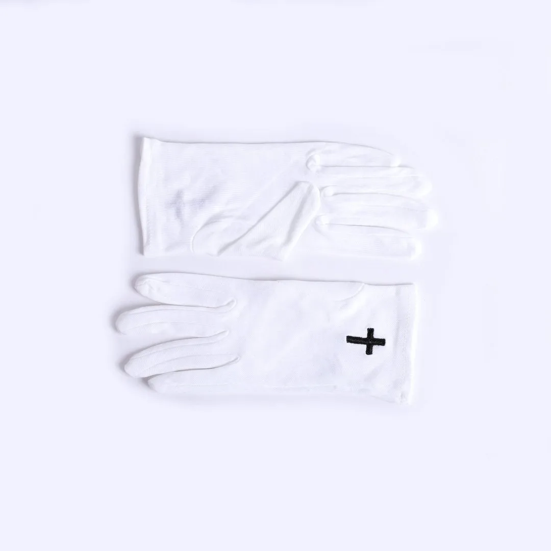 White Glove with Cross in Black- Swanson Christian Products
