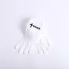 White Usher Glove Usher And Cross in Black- Swanson Christian Products