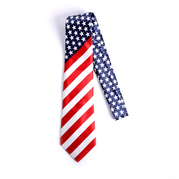 Tie Polyester - American Flag | Swanson Christian Products