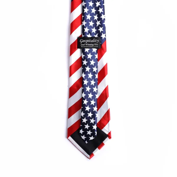 Tie Polyester - American Flag | Swanson Christian Products