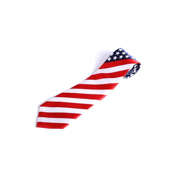 Tie Polyester - American Flag | Swanson Christian Products
