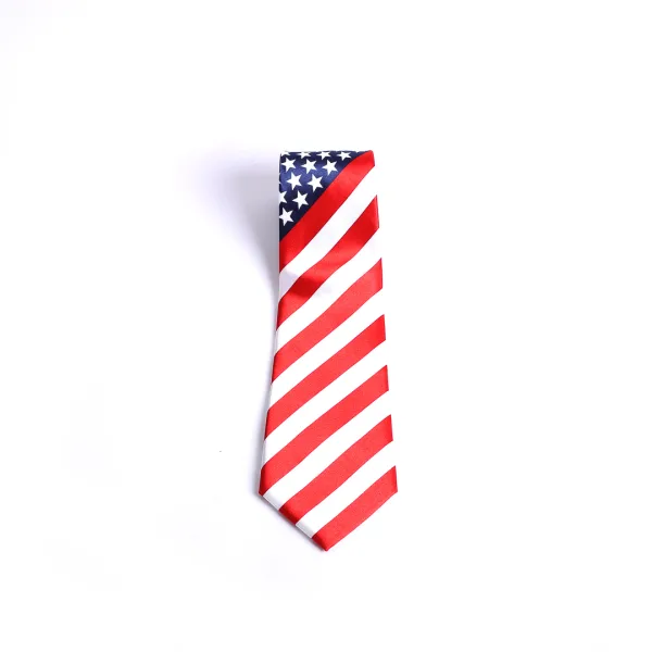 Tie Polyester - American Flag | Swanson Christian Products
