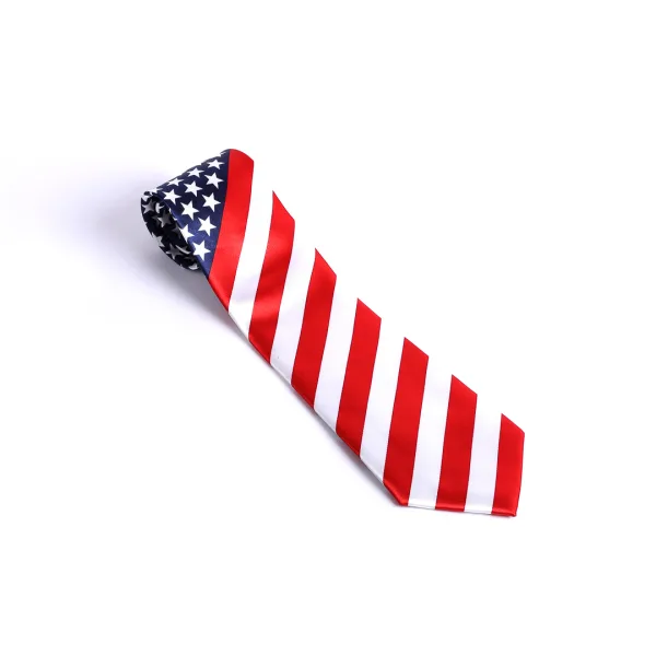 Tie Polyester - American Flag | Swanson Christian Products