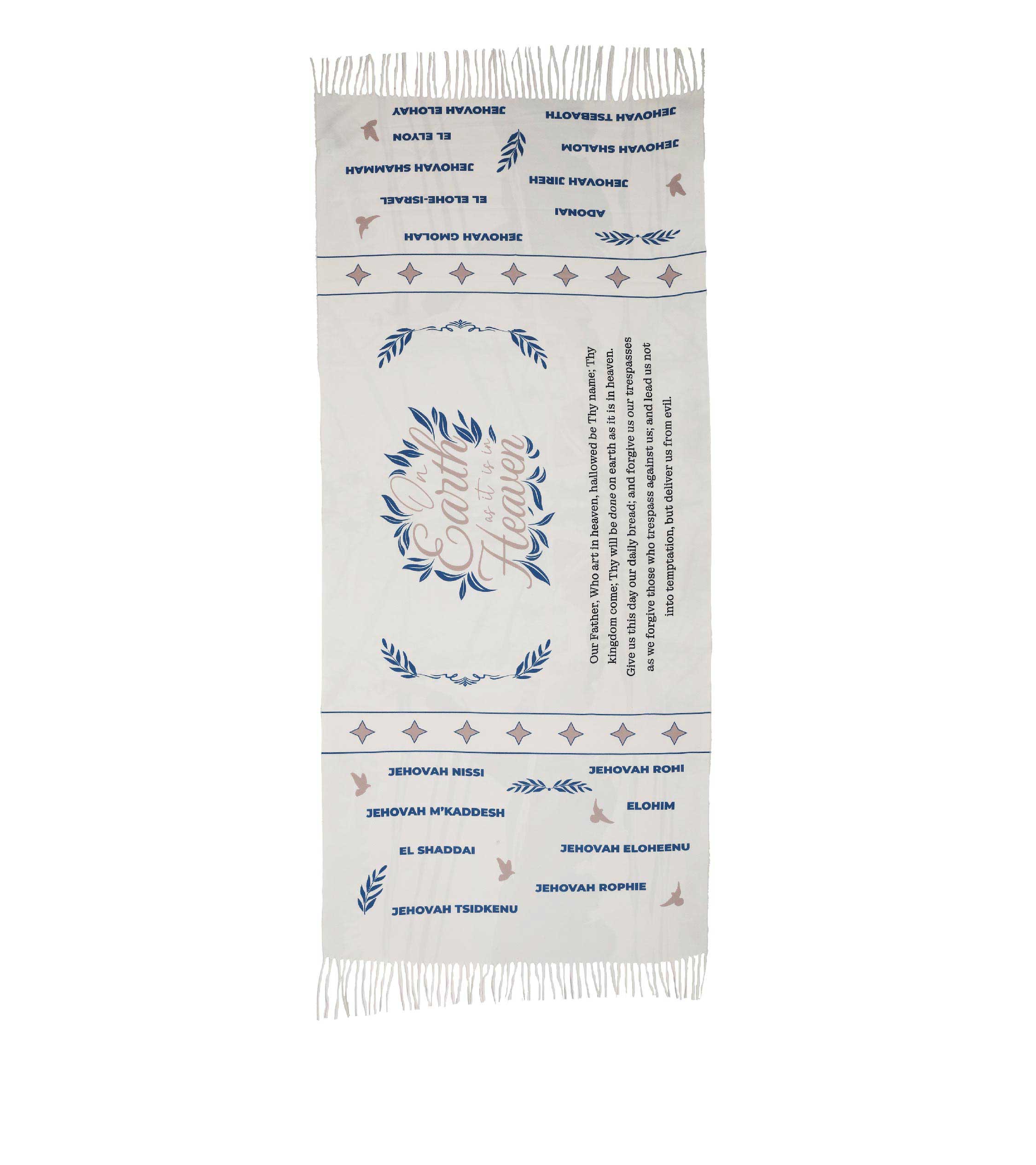 Shawl Fashion Prayer - On Earth as it is in Heaven