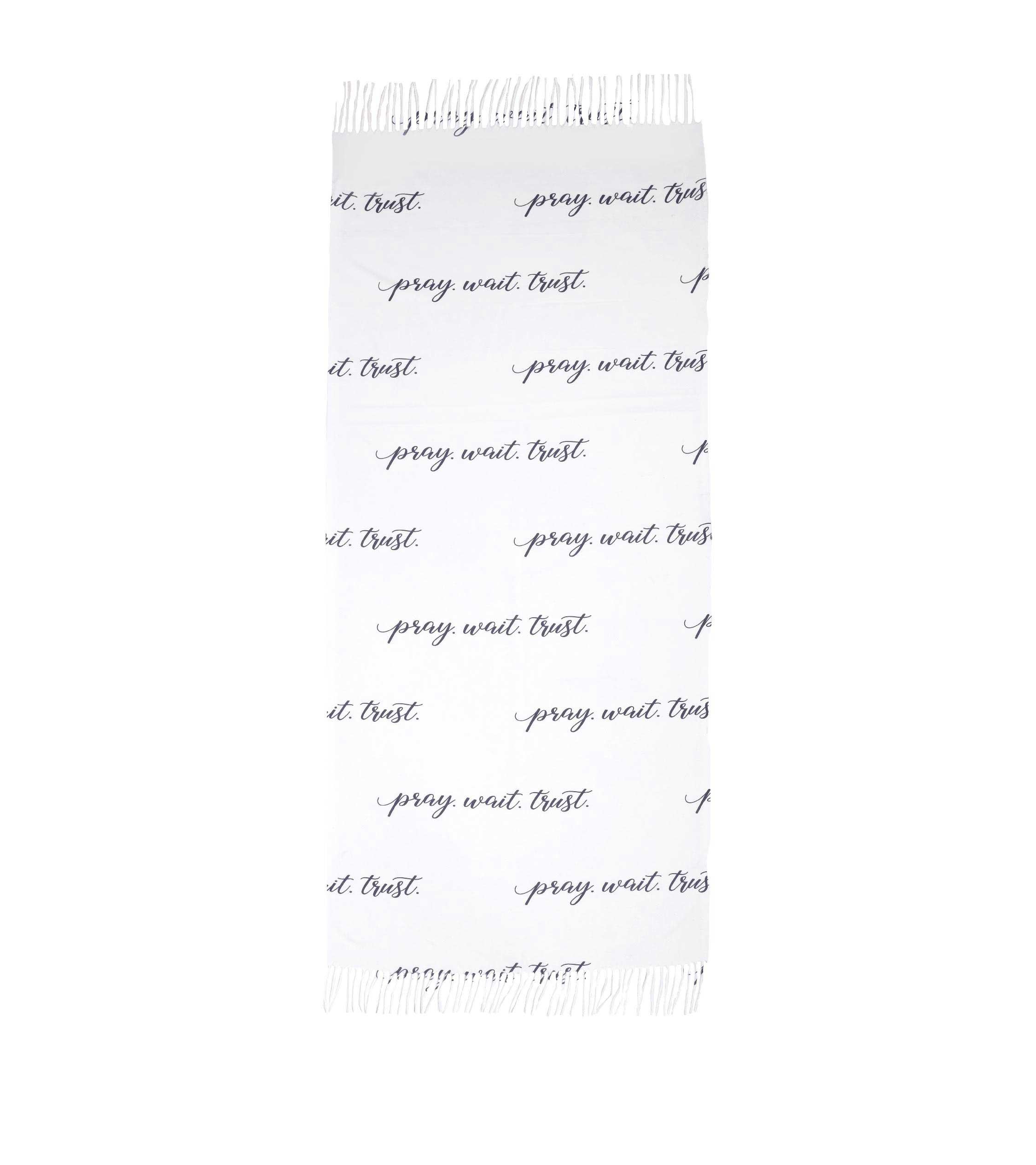Shawl Fashion Prayer - Pray Wait Trust