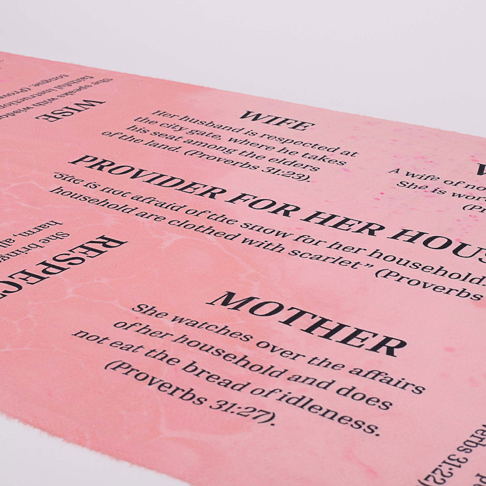 Shawl Fashion Prayer - Virtuous Woman - Image 3