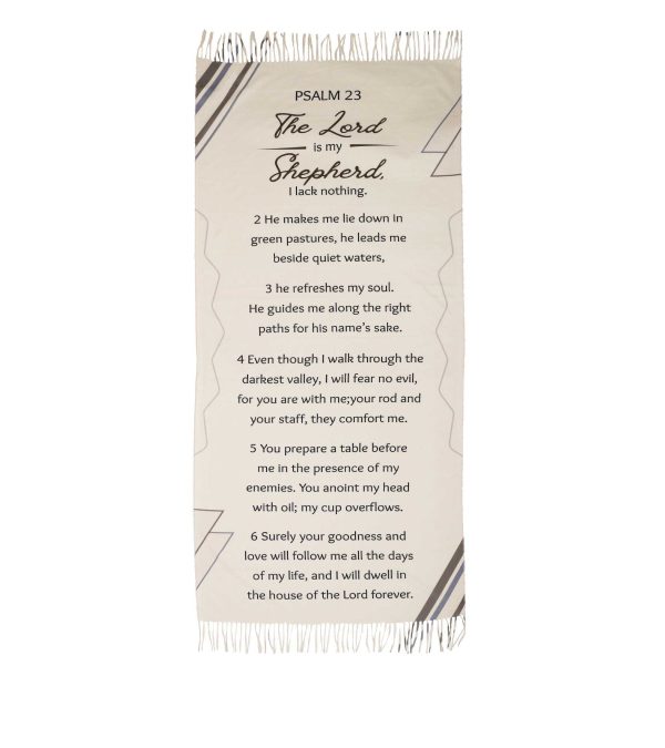 Shawl fashion Prayer - Psalm 23 | Swanson Christian Products