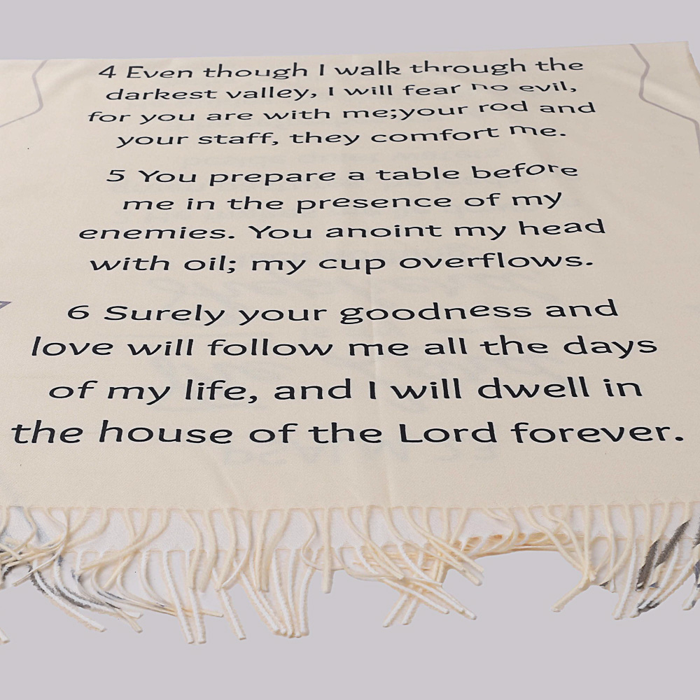 Shawl Fashion Prayer - Psalm 23 - Image 6