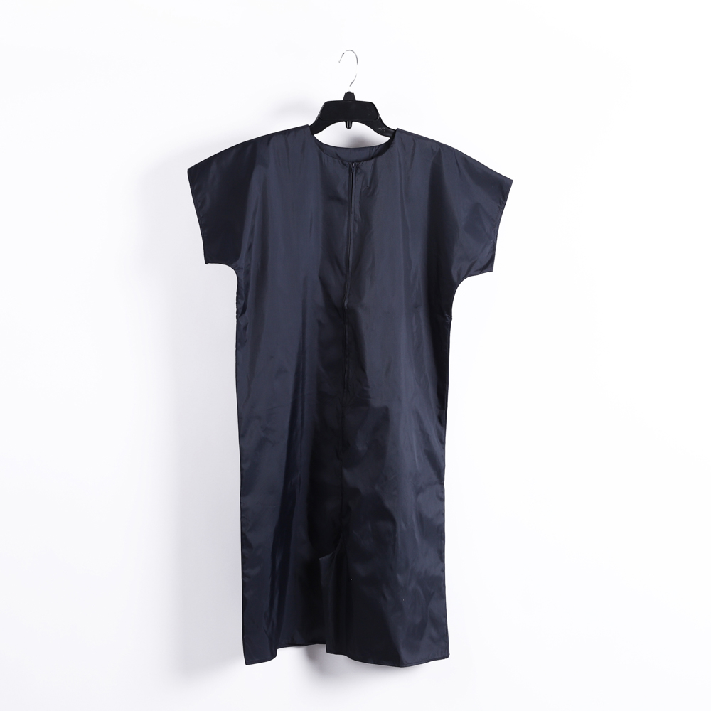 Baptismal Garment/Robe - Navy - Zip - Medium - Image 3