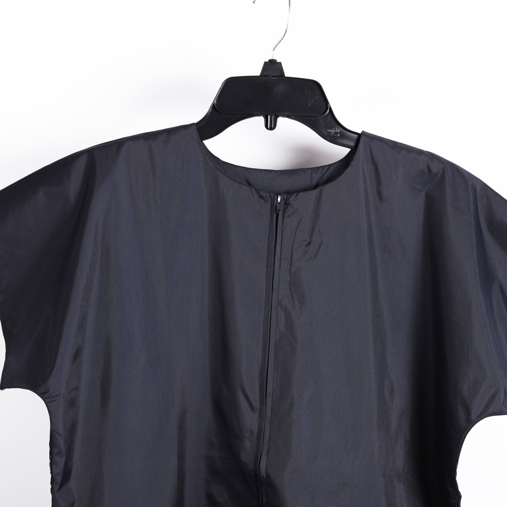 Baptismal Garment/Robe - Navy - Zip - Medium - Image 4