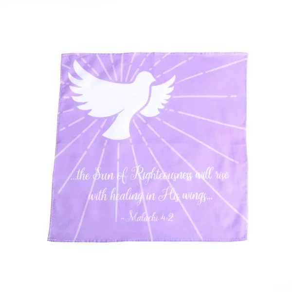 Prayer Cloth Dove Malachi 4:2- Swanson Christian Products