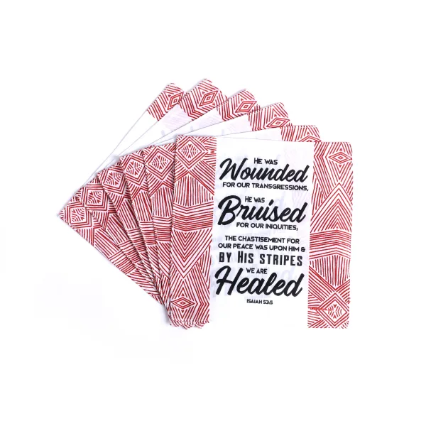 Prayers In Pocket- Isaiah 53:5 bible verse- Swanson Christian Products