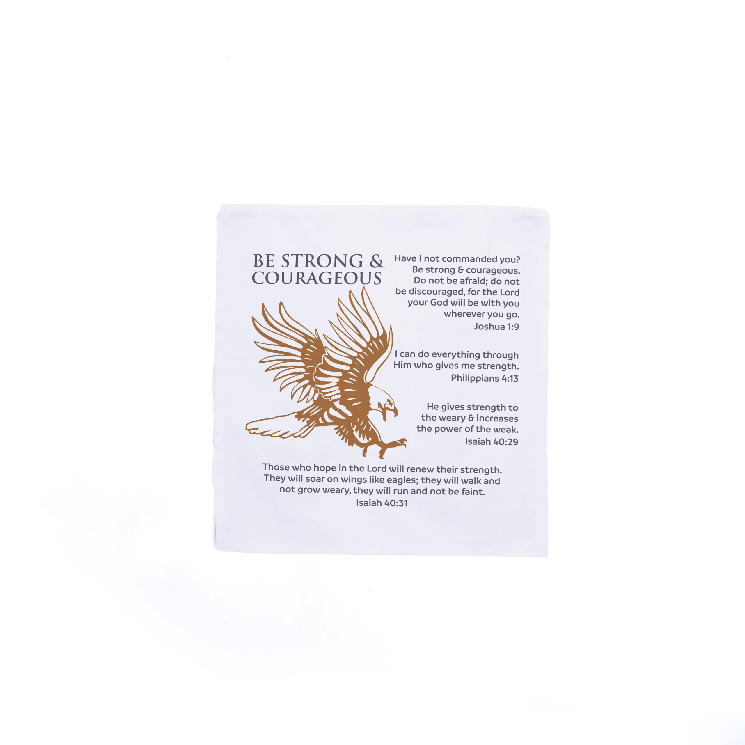 Prayers In Pocket- Be Strong & Courageous- Swanson Christian Products
