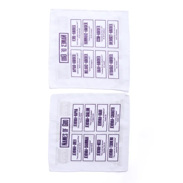 Prayers In My Pocket Names Of God 8"X8" 6Pc | Swanson Christian Products