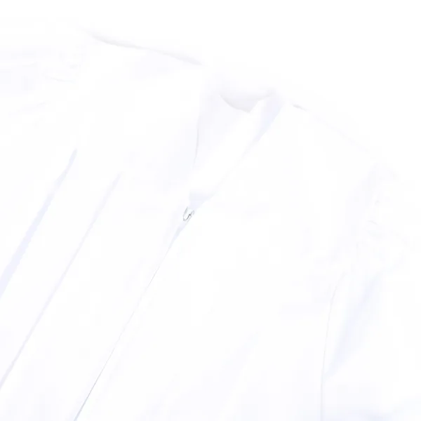 Baptismal Gown - Box Pleats - M White - Poly Cotton | Swanson Christian Products