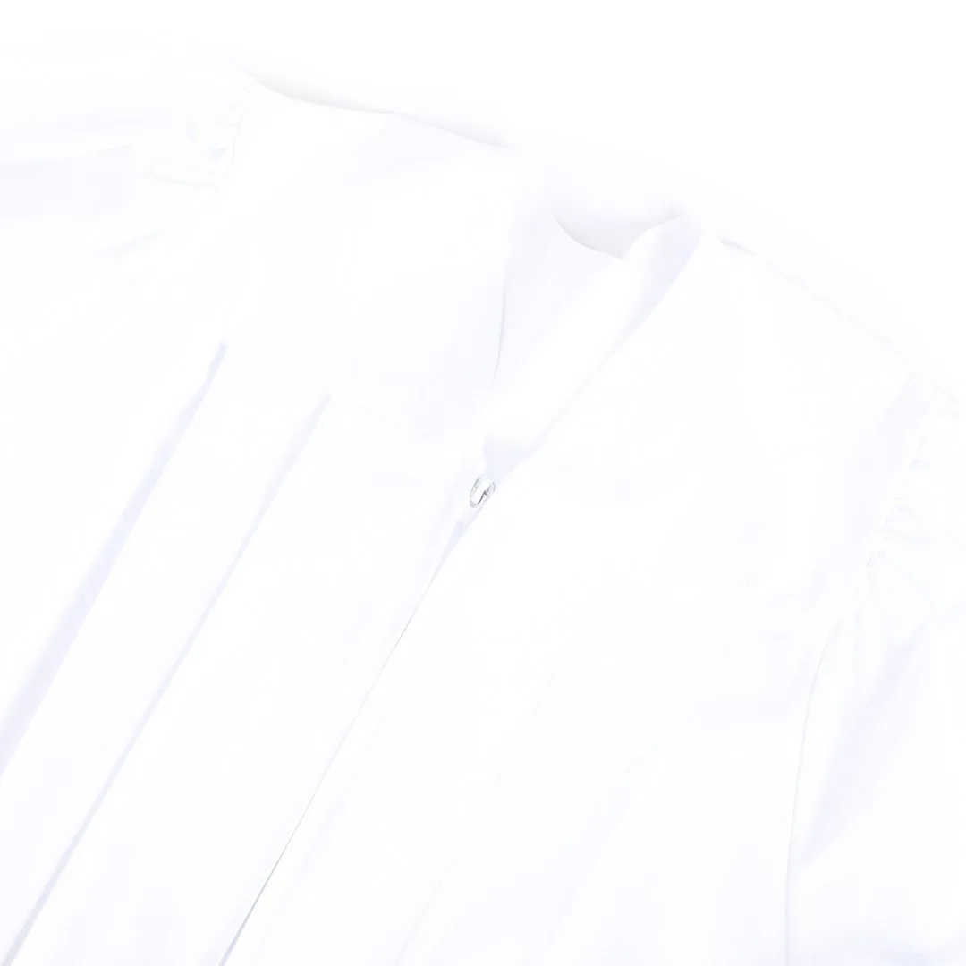 Baptismal Gown - Box Pleats - XL White - Poly Cotton | Swanson Christian Products