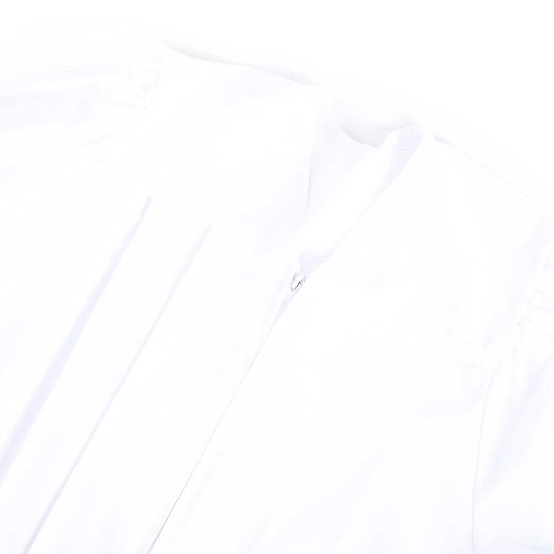 Baptismal Gown - Simple Pleats - XS White - Polyester | Swanson Christian Products
