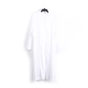 Baptismal Gown – Simple Pleats – XS White – Polyester