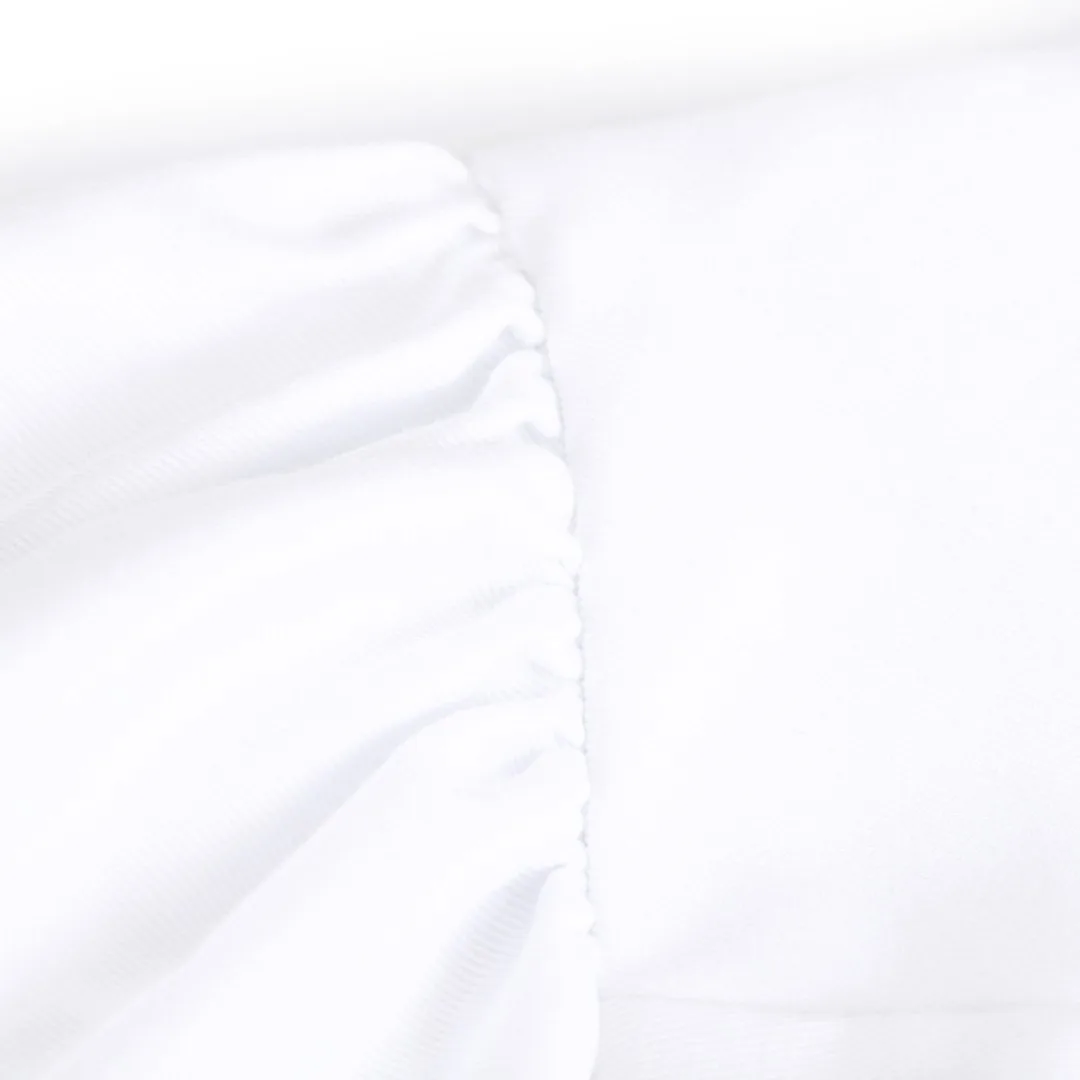 Baptismal Gown - Simple Pleats - S White - Polyester | Swanson Christian Products
