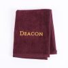 Pastor Towel - Deacon - Burgundy - Cotton | Swanson Christian Products