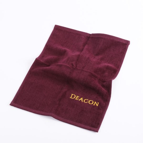Pastor Towel - Deacon - Burgundy - Cotton | Swanson Christian Products
