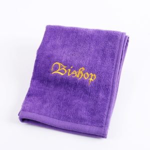 Pastor Towel – Bishop – Purple – Cotton