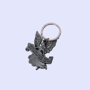 Keychain Angel Never Drive Faster Than PK4