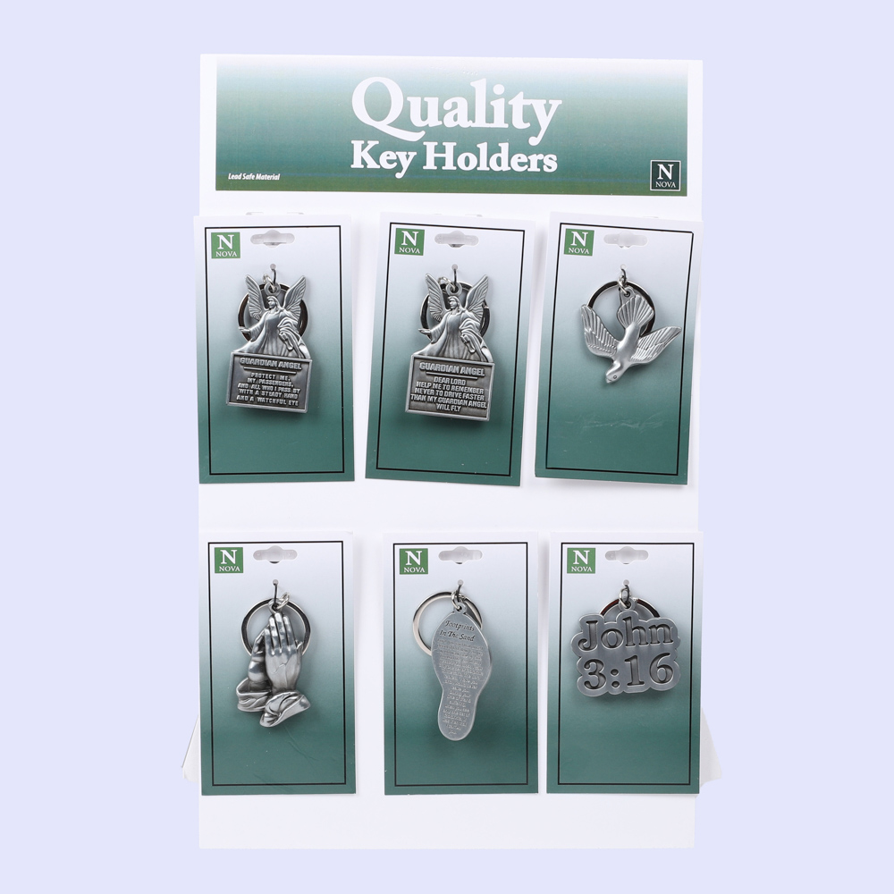 Keychains Traditional Assortment Display PK24