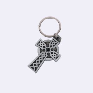 Keychain Celtic Cross with Stone PK4