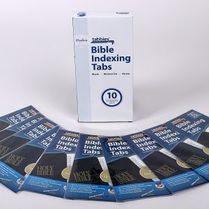 Bible Index Tabs Gold Mini Tabbies PK10