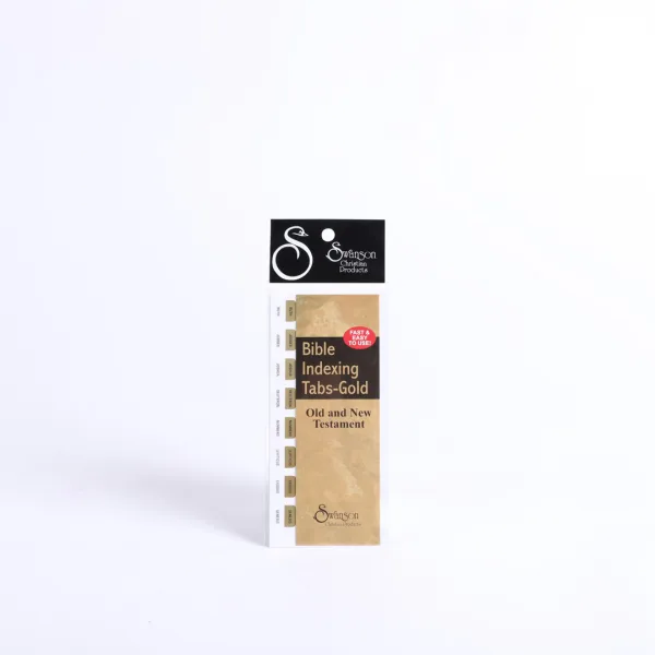Bible Index Tabs Gold Swanson Pk10 - Swanson Christian Products