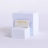 Badge Greeter White Plastic/Gold Letters- Swanson Christian Products