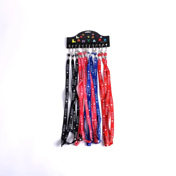 Lanyard - I Love Jesus - Pk12 | Swanson Christian Products