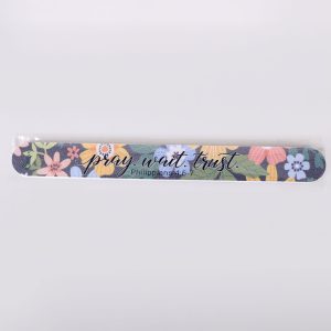 Nail File Pray Wait Trust Pk 72