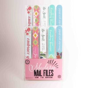 Nail File Modern Assortment PK50