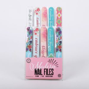 Nail File Modern Assortment PK50