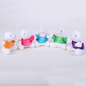 Plush Lamb of God 12 Pk