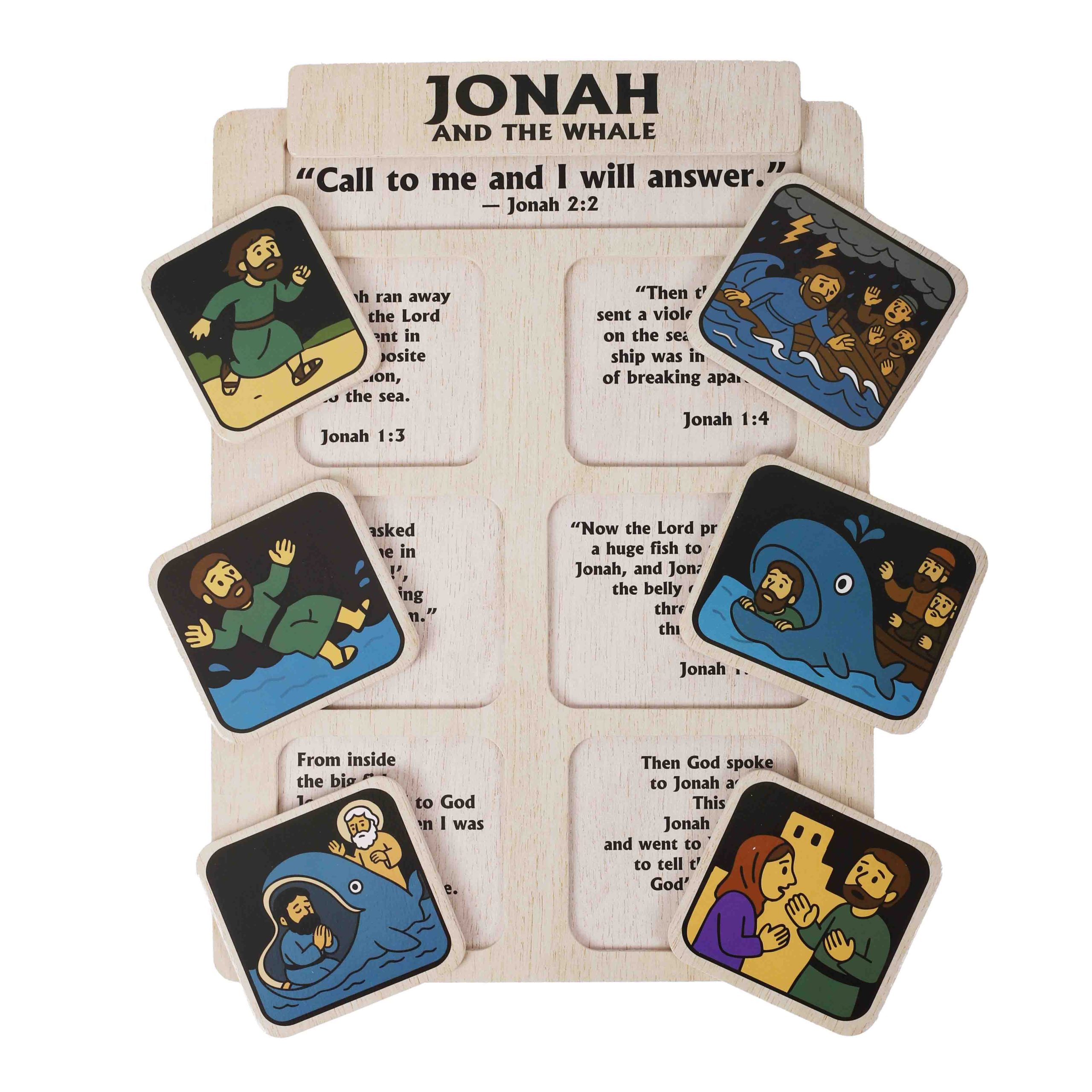 Wooden Puzzle - Jonah and the Whale - Image 4