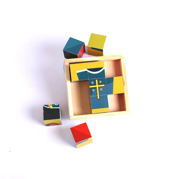 Puzzle Armor Of God 6 Wood Blocks- Swanson Christian Products