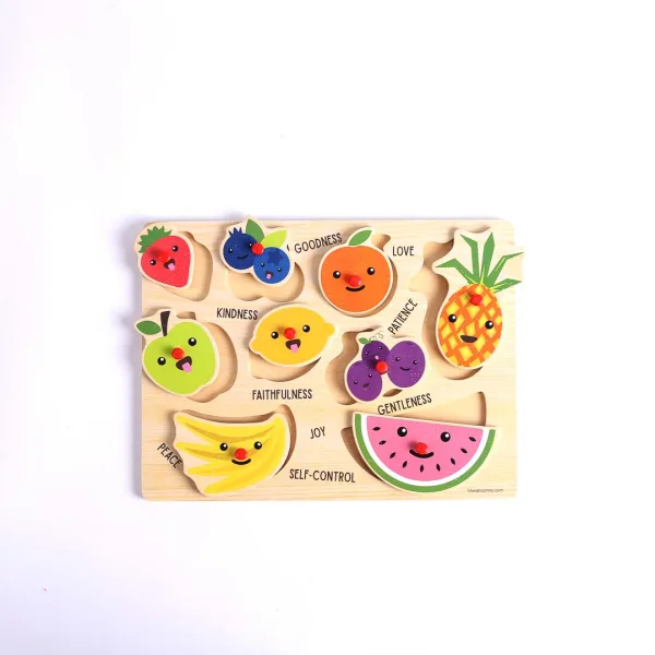Fruit Of The Spirit Peg Puzzle- Swanson Christian Products