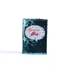 Dream big sequin journal notebook- diary- turquoise with rose gold- Swanson Christian Products