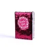 Sequin journal notebook- God's girl- silver with pink- Swanson Christian Products