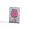 Sequin journal notebook- God's girl- silver with pink- Swanson Christian Products