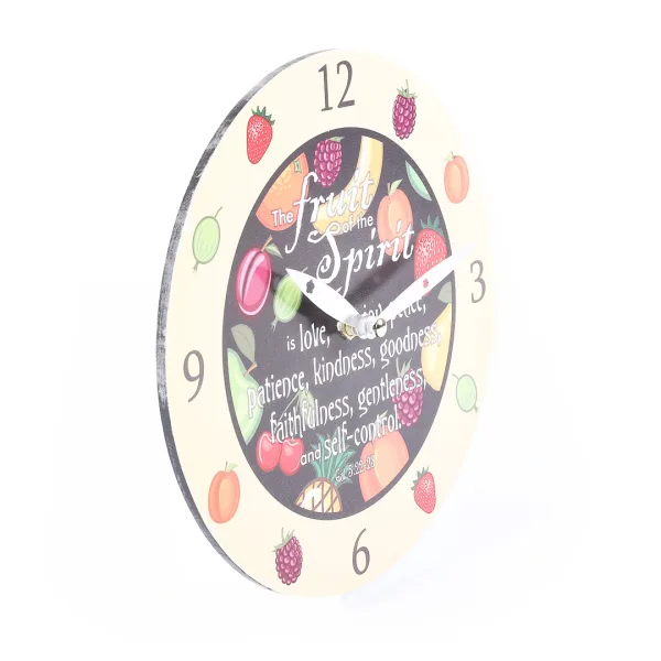 Wall Clock Fruit Of The Spirit- Swanson Christian Products