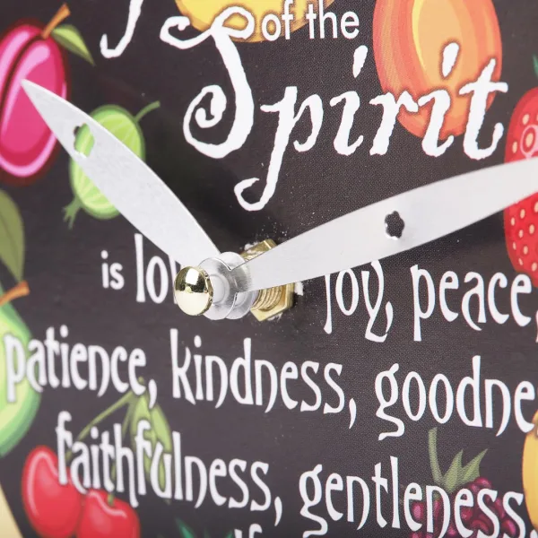 Wall Clock Fruit Of The Spirit- Swanson Christian Products
