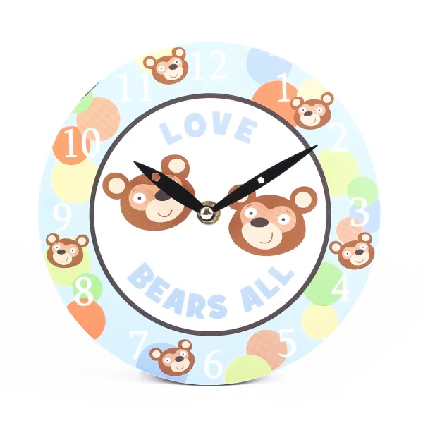 Wall Clock Love Bears All- Swanson Christian Products