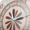 Wall Clock Rejoice And Be Glad- Swanson Christian Products