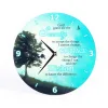 Glass Wall Clock Serenity Prayer- Swanson Christian Products