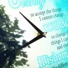 Glass Wall Clock Serenity Prayer- Swanson Christian Products