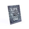 Glass Table Top Clock - Beautiful Journey | Swanson Christian Products